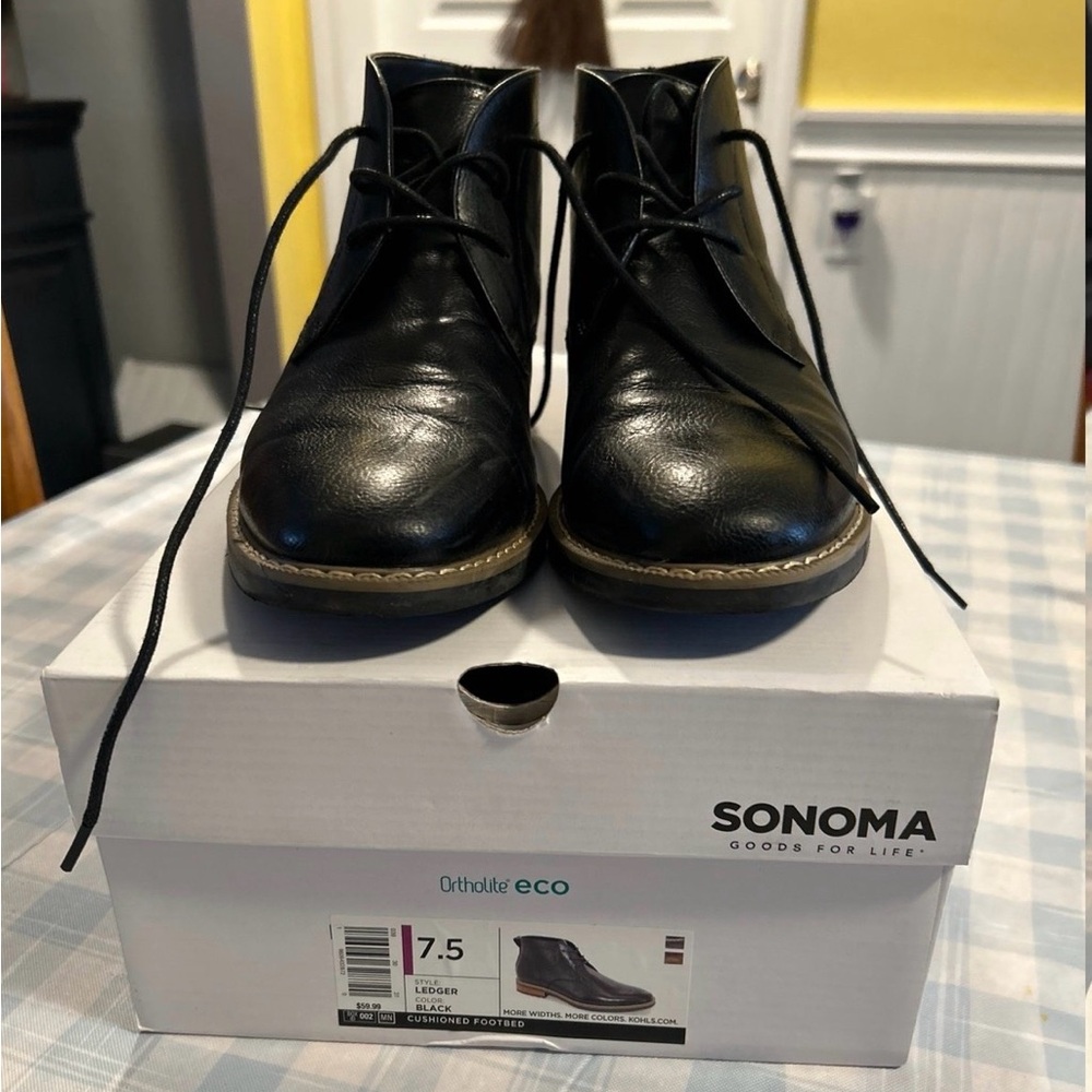 Sonoma Black Men's Boots